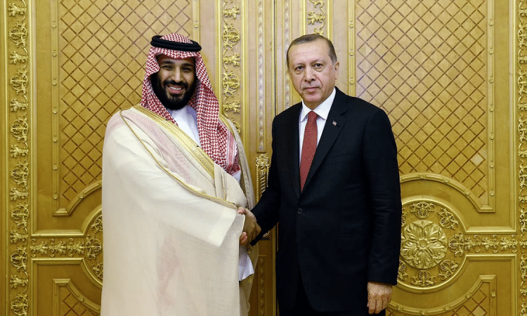 الرئيس أردوغان وولي العهد محمد بن سلمان