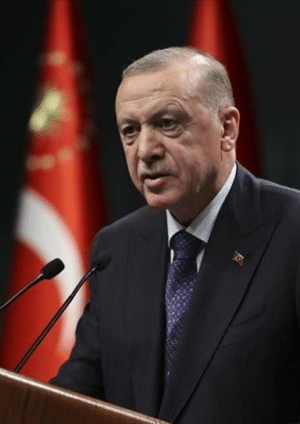 مؤتمر صحفي للرئيس التركي