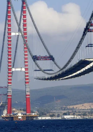 أطول جسر معلق في العالم