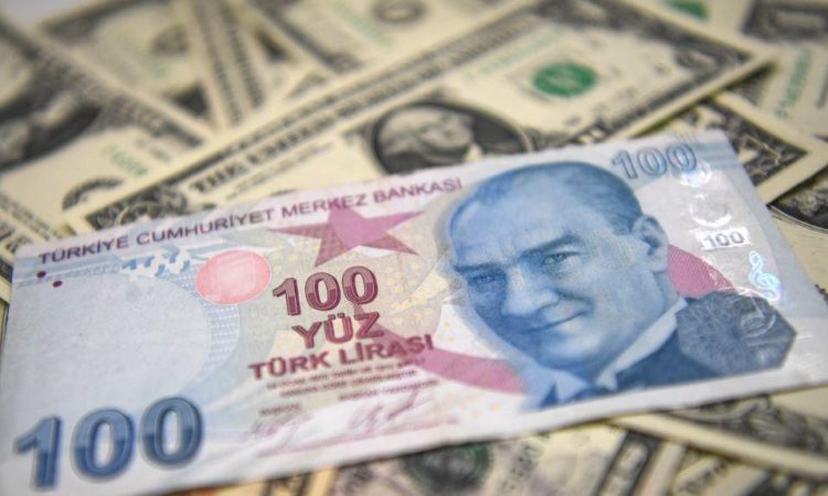 الليرة التركية مقابل الدولار