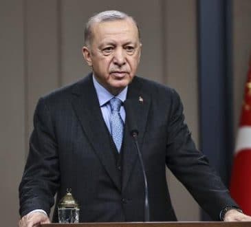 الرئيس أردوغان يرسل تعازيه لأسر الشهداء